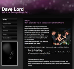 Dave Lord  - Brisbane Magician